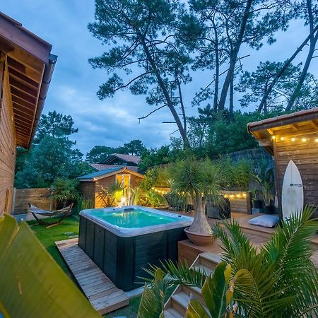 Wood'N Sea Surf Lodge - Auberge De Jeunesse Capbreton Bagian luar foto