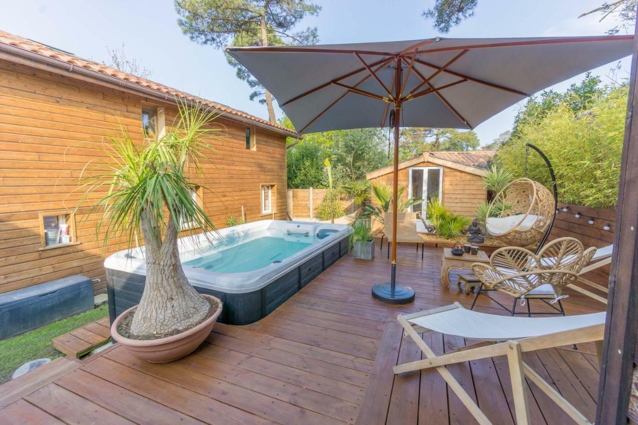 Wood'N Sea Surf Lodge - Auberge De Jeunesse Capbreton Bagian luar foto