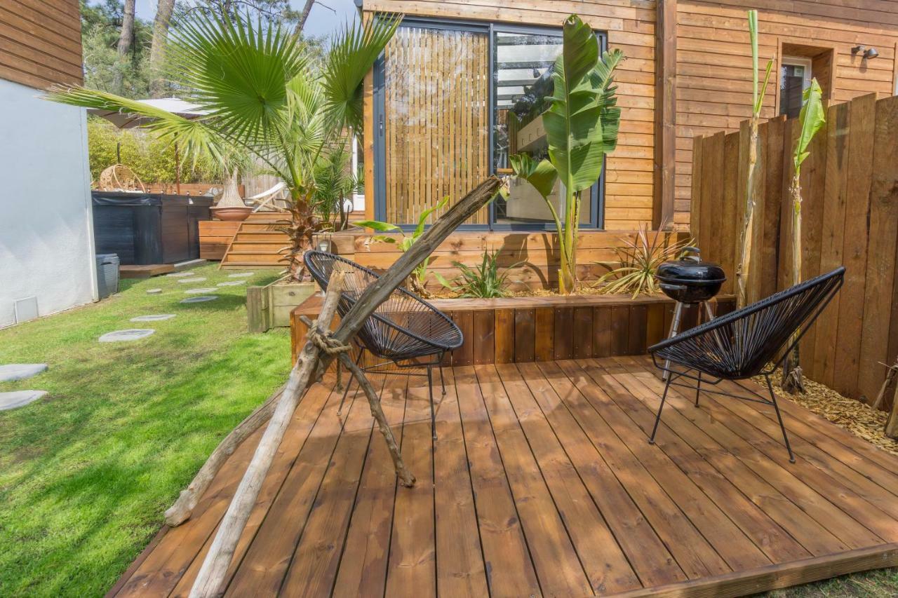 Wood'N Sea Surf Lodge - Auberge De Jeunesse Capbreton Bagian luar foto